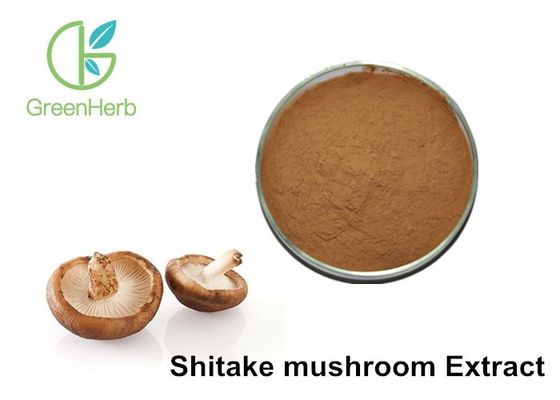 Reines natürliches 30% Pilz-Polysaccharide Shiitake-Pilz-Auszug-Pulver